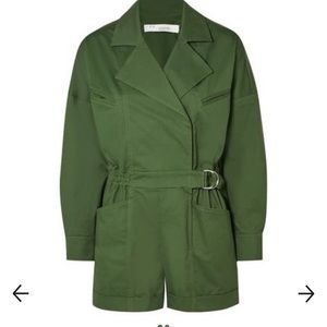 Iro Paris army green romper size 38
